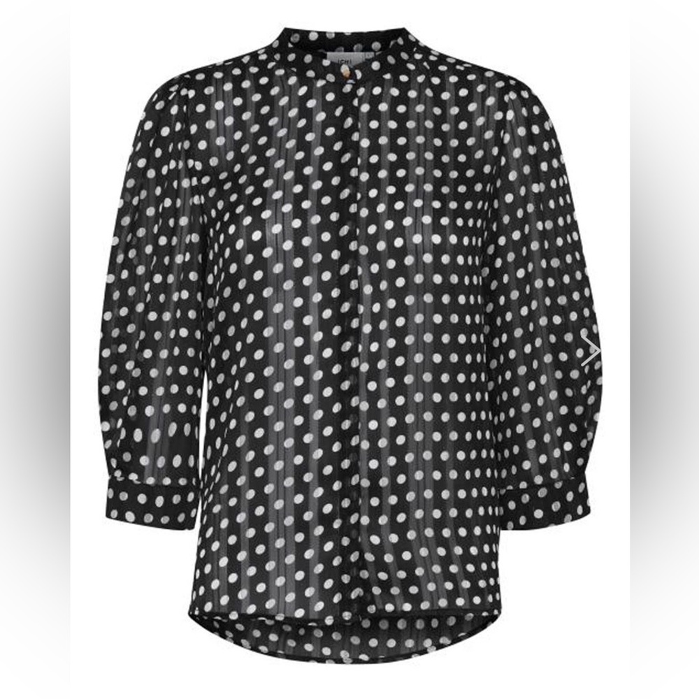 Ichi Polka Dot Top